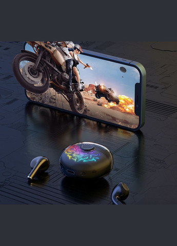 Беспроводные игровые Bluetooth наушники Black. Беспроводные геймерские блютус наушники Onikuma T35 (303360486)