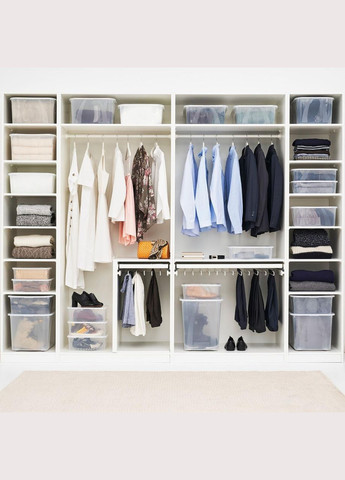 Контейнер для зберігання пластиковий з кришкою Lona 70 л (10473) Rotho (334009602)