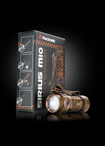 Ліхтар тактичний Sirius M10 (1000 Lm) USB Rechargeable Magnetic (THH0171) Mactronic (302367186)