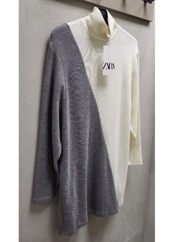 Комбинированное платье 0264/075 Zara