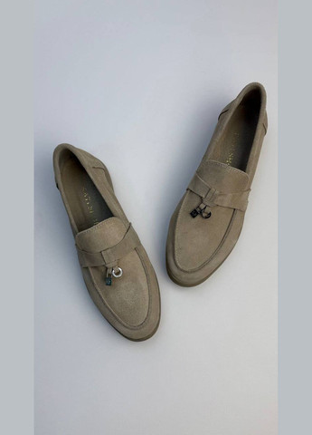 Kati Shoes Жіночі Лофери колір Джинс лофери темно-коричневий з натуральна шкіра, україна — демісезон (322452368)