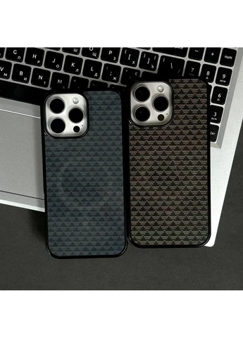 Чохол Gloss Elite Carbonique Magnetic для iPhone 15 Pro Pyramid Brown No Brand (382769463)