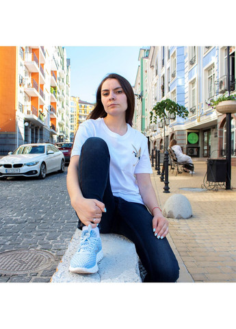 Жіноча Футболка Shiny Stork White No Brand - (333959397)