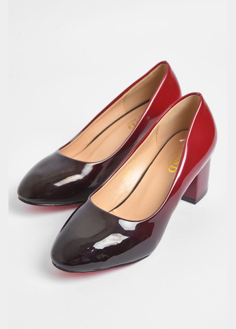 Туфлі жіночі бордового кольору Let's Shop (294178807)