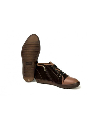 Коричневые зимние ботинки 7134629 41 цвет коричневый Roberto Paulo