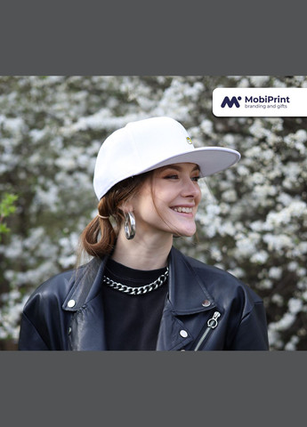 Кепка Snapback Гомер Сімпсони Білий (9276-2043-WT) MobiPrint (292866220)