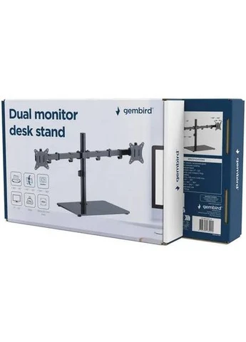 Кронштейн для 2 моніторів 17-32" 2-9 кг (MS-D2ST-01) Gembird (399513102)
