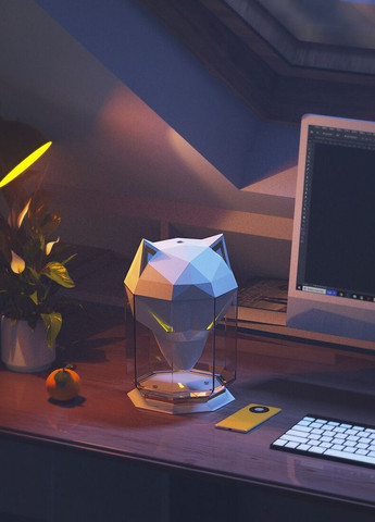 Увлажнитель воздуха, портативный аромадифузор Guardian Wolf SH-L162 650 мл, White Kinscoter (322209594)