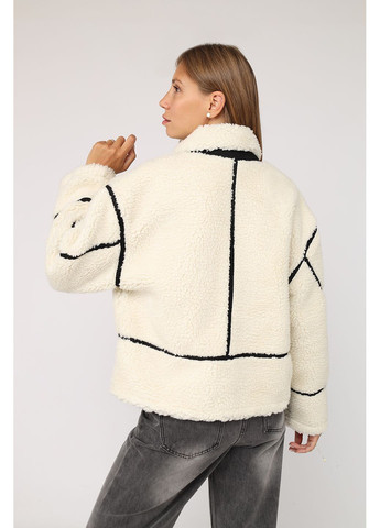 Молочне зимнє Шуба жіноча колір молочний CB-00279715 MISTY MOUNTAIN