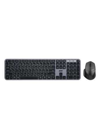 Комплект MK440 Wireless/Bluetooth UA Black/Grey (-MK440WBGR_UA) 2E (382056145)