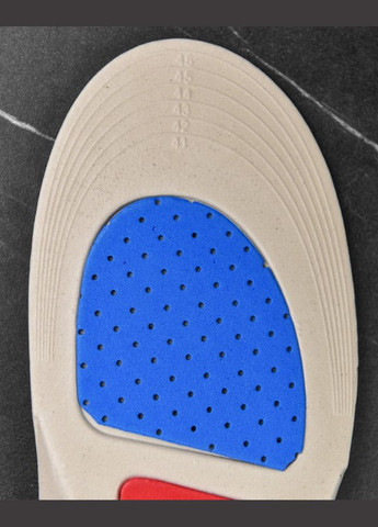 Ортопедичні устілки з жорстким супінатором і п'ятою гелю 40-46р No Brand (305220026)