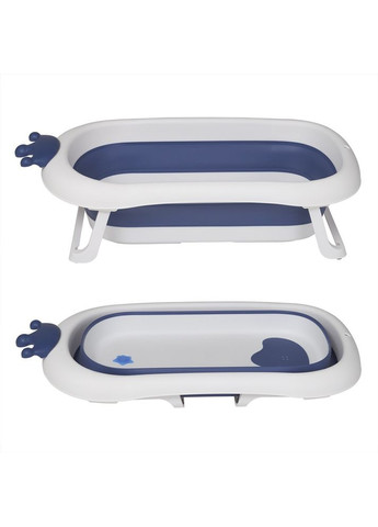 Ванночка детская, с вкладышем, силикон, складная, 84-50-23см El Camino (368559567)