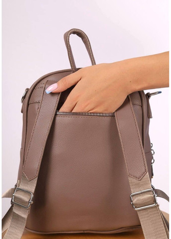 Рюкзак женский бежевый No Brand Рюкзак для міста (362894409)