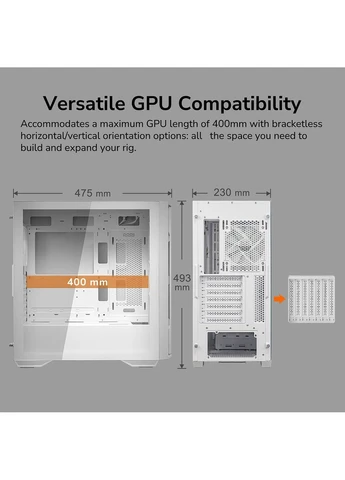 Корпус Uniface White без БЖ Cougar (400048584)