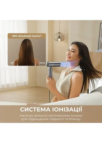 Фен Pocket Pro 5in1 Titanium (AHD51PRO_T5) Dreame (399247346)