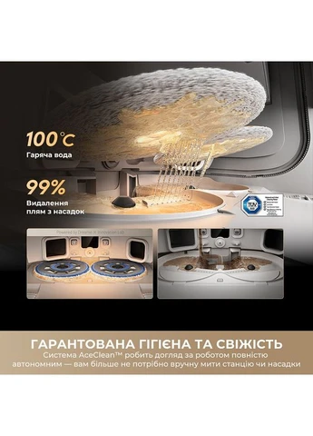 Робот-пылесос Bot Matrix 10 Pro White (RLM61HE-Wh) Dreame (402624756)