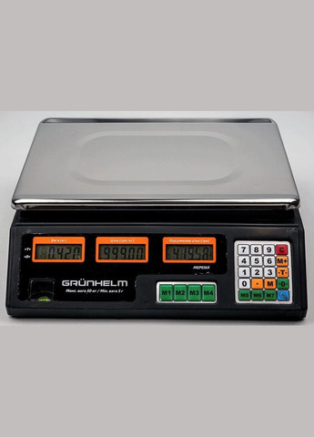 Весы торговые GSC-051 до 50 кг (102525) Grunhelm (296427225)