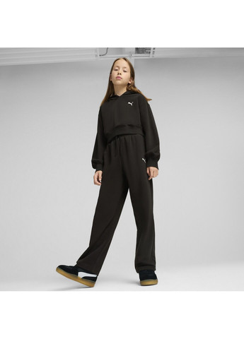 Дитячі штани Wardrobe Essentials Relaxed Wide Leg Sweatpants Youth Puma (333929980)