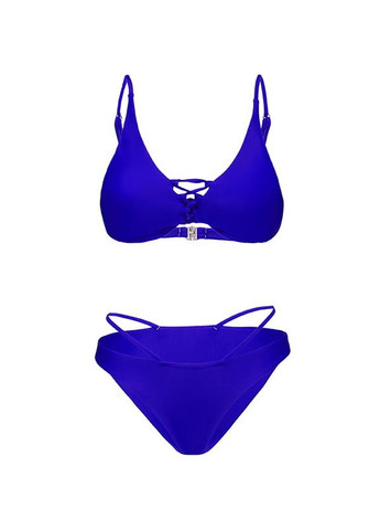 Темно-синій літній купальник No Brand