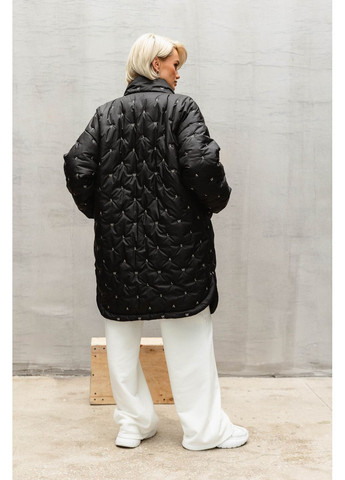 Черная демисезонная куртка-рубашка. черная Seventeen