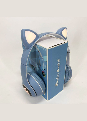 Дитячі навушники з котячими вушками Cat VZV 23M, що світяться No Brand (329447072)