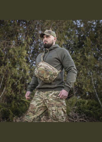 Сумка Sphaera Hex Hardsling Bag Large с липучкой Elite Multicam M-TAC (303262779)