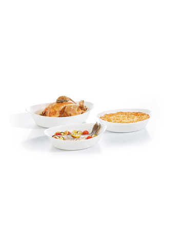 Форма для запікання овальна Smart Cuisine Carine 38х23 см N3486 Luminarc (337128734)