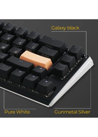 Механическая клавиатура One 3 Mini Cherry MX Brown RGB Black UA Ducky (376794685)