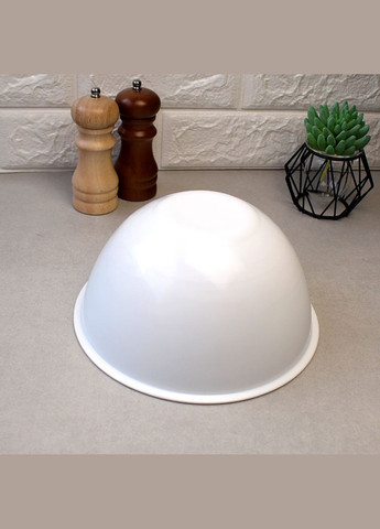 Большая белая миска для миксера 3.045 л Eazy XL Bormioli Rocco (303210858)