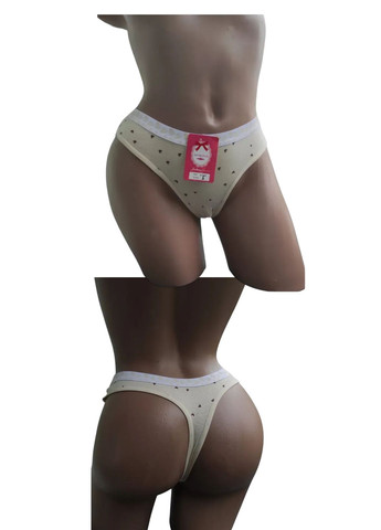Бавовняні трусики стрінги No Brand (325878589)