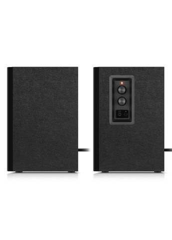 Колонки 2.0 S-410 black (12 Вт, Bluetooth, подсветка) Real-El (333824458)