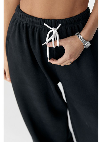 Утеплені однотонні спортивні штани Lurex (365629488)