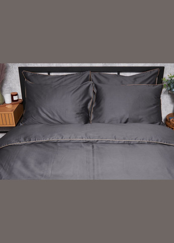 Комплект постельного белья Satin Premium евро 200х220 наволочки 2х70х70 (MS-820003897) Moon&Star Gold Corner (288043382)