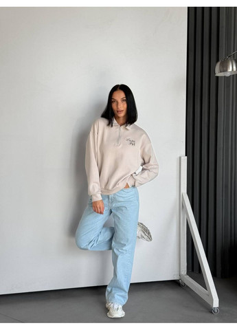 Світло-сірий жіночий світшот Avanti напис (354225595)