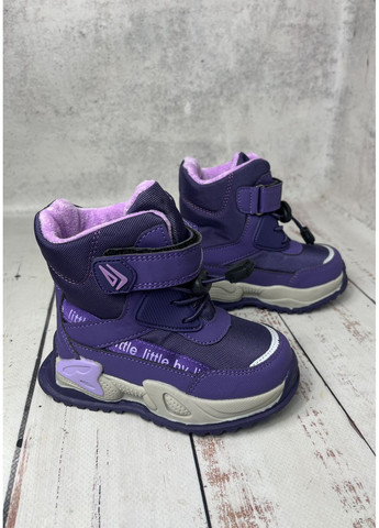Черевики зимові дитячі на дівчинку Kimbo-o Фіолетовий (417) Kimboo (367851614)