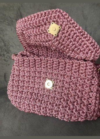 Сумочка «Рожева» вʼязана ручна робота No Brand (331162979)