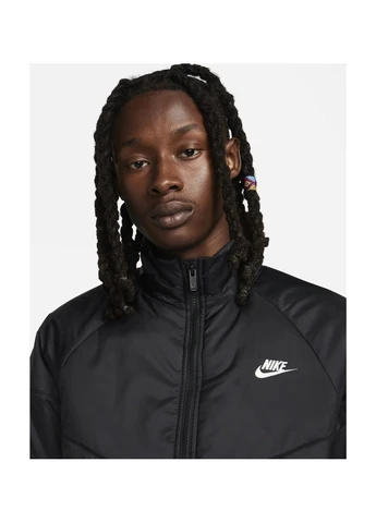Чорна куртка чоловіча wr tf midweight puffer black Nike