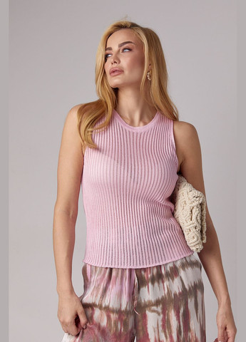 Вязаная ажурная майка Liton — 296469642