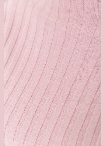 Стильний жіночий гольф у рубчик, колір світло-рожевий, Ager (288751224)