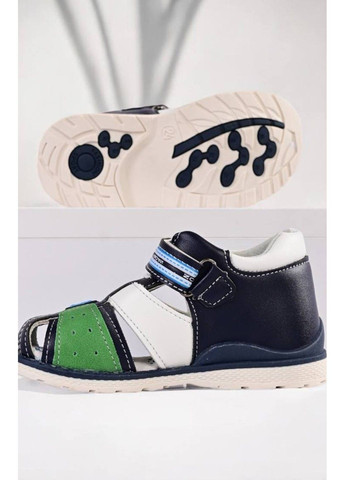 Темно-синие босоножки детские ytop темно-синие (19200-7) Y Top