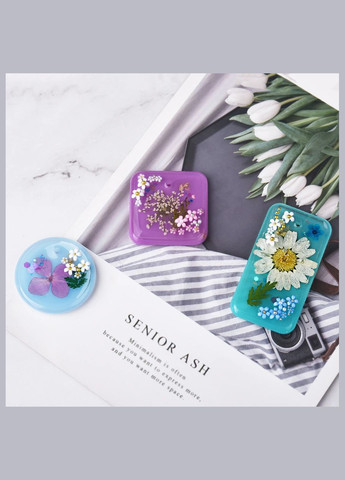 Набор форм для эпоксидной смолы Комплект силиконовых молдов с 6 форм кулонов подвесок YW0007 Finding (322512606)