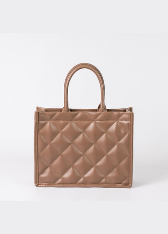 Сумка женская Шопер функциональная бежевая из экокожи NIUNIU (336493069)