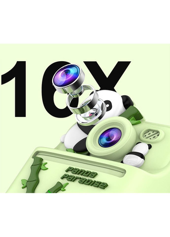 Детская мини-камера S1 с мгновенной печатью Светло-зеленая Панда No Brand (358936370)