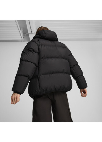 Черный демисезонный Пуховик Puma