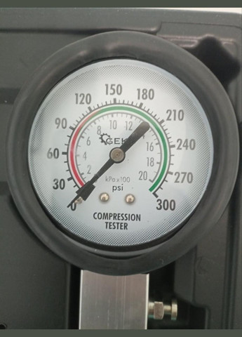 Компрессометр бензинового двигателя "" 020 бар, комплект 5 штуки, №5 Geko (314540632)