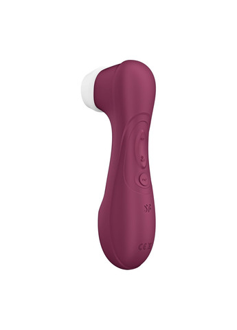 Вакуумный клиторальный стимулятор Pro 2 Generation 3 with Liquid Air Wine Red Satisfyer (369779886)