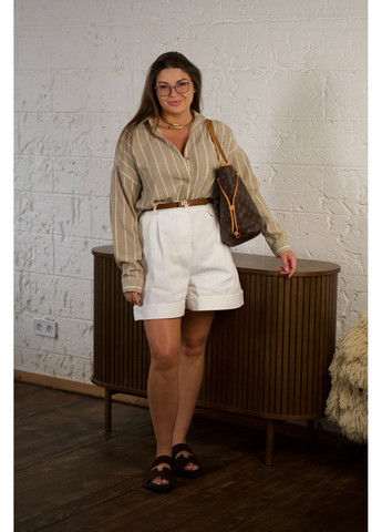 Женские шорты Мод: №8 (белый) 0603251 Peony (352261049)