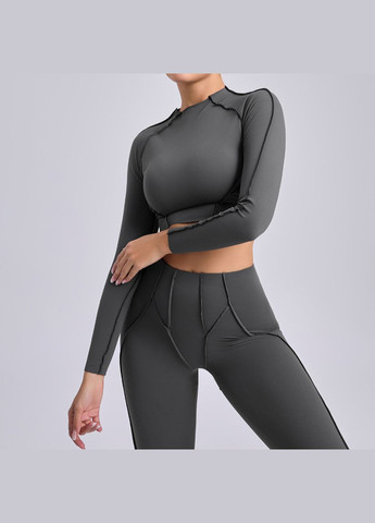 Рашгард «зі швами назовні» з чашками, темно-сірого кольору, розмір L Trends (330756982)