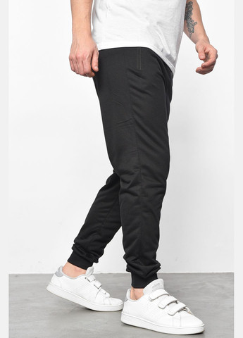 Спортивні штани чоловічі чорного кольору Let's Shop (293055856)