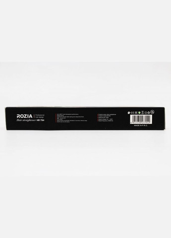 Плойка прасок для волосся керамічне інфрачервоне покриття 5 режимів 50 Вт HR-794 Rozia (322426468)